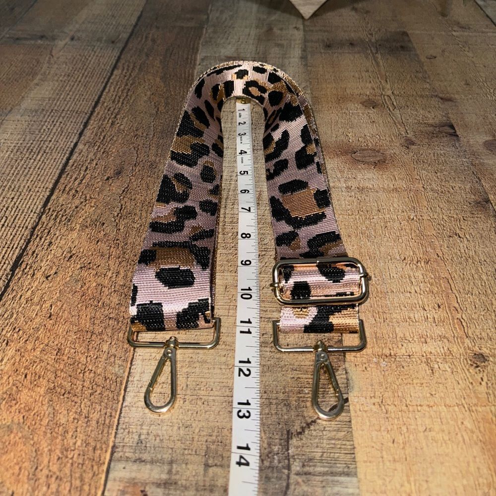 Adjustable Canvas Bag Replacement Strap, Animal P… - image 2